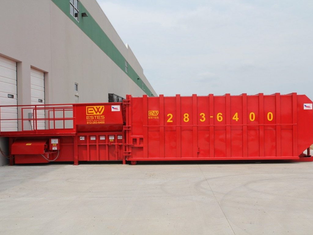 Compactor solutions for industrial, retail, and commercial businesses that produce large quantities of trash and/or recycling materials.